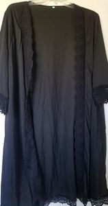 Lightweight Embroidered Kimono 2XL